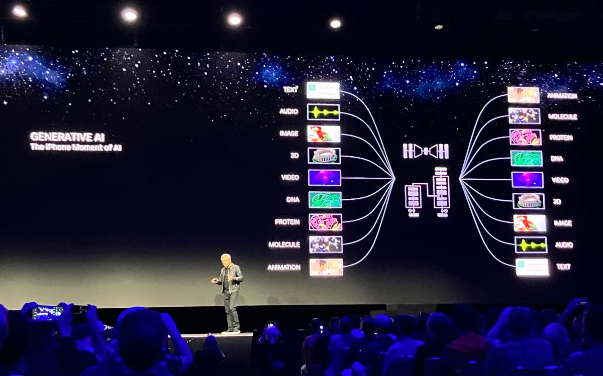 Nvidia CEO Unveils AI's Farm-Betting Reinvention at SIGGRAPH