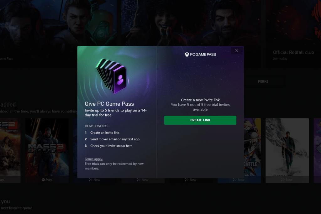 "Xbox introduces friend referral program for PC Game Pass sharing"