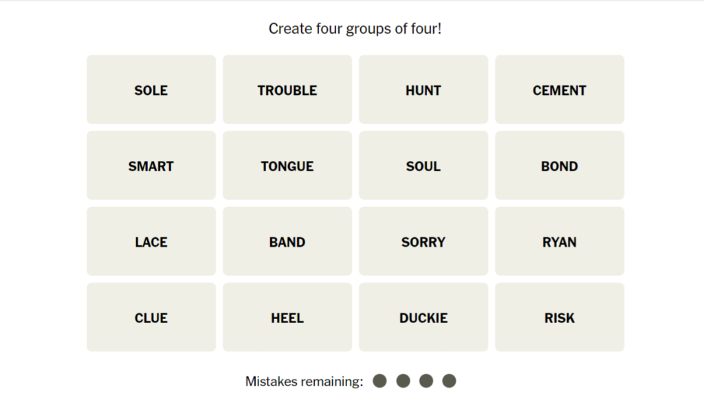 Featured image for Connections Puzzle Solutions for November 5, 2024