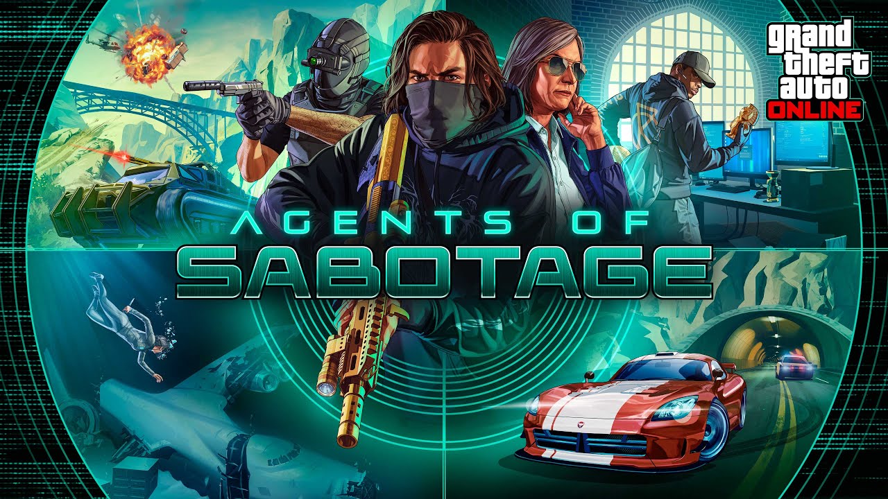Featured image for GTA Online's 'Agents of Sabotage' Expansion Launches December 10 with Easter Eggs