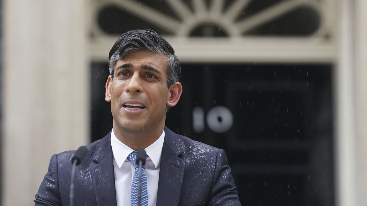 "Rishi Sunak Calls Snap General Election for July 4th"