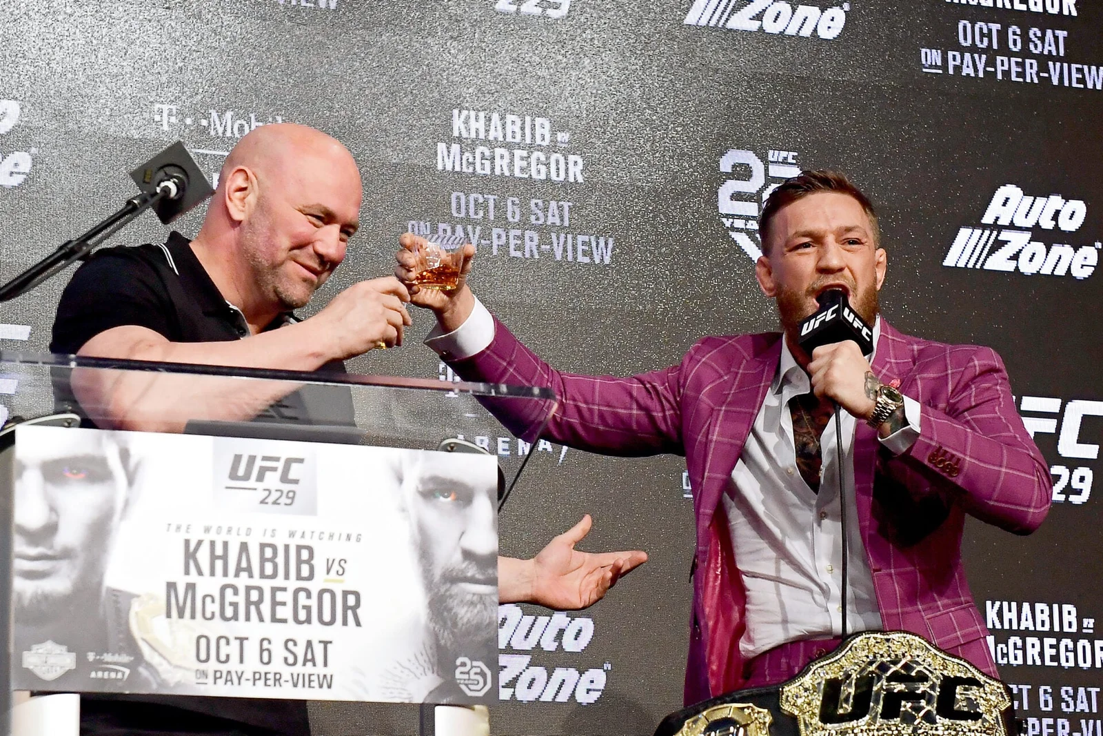 McGregor backs UFC White House card despite snub