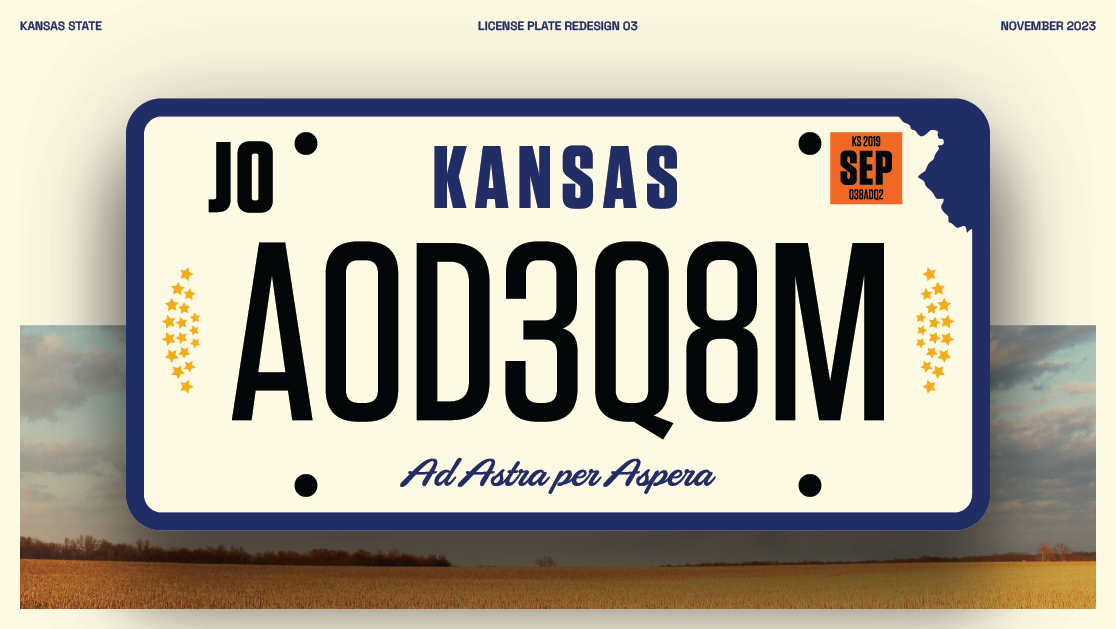 Kansas Residents Take Matters into Their Own Hands, Redesign License Plates