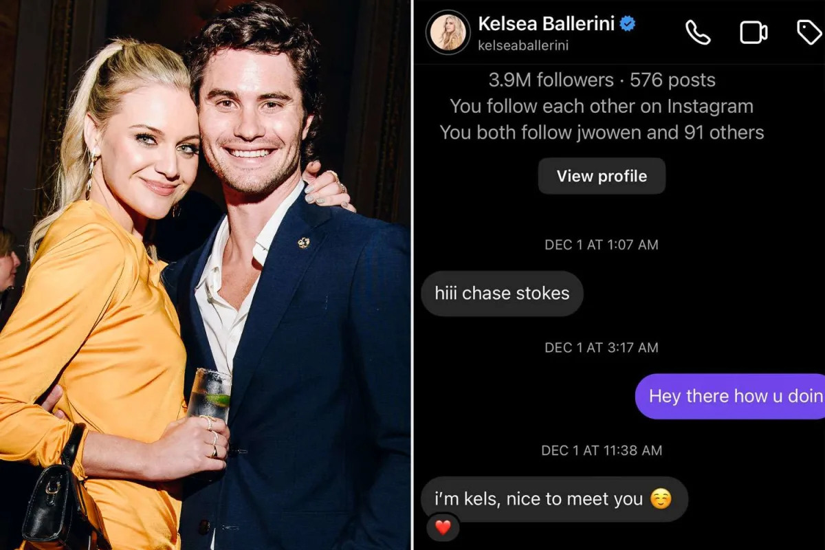 Featured image for Kelsea Ballerini's DM Slide Success Story: How She Met Boyfriend Chase Stokes