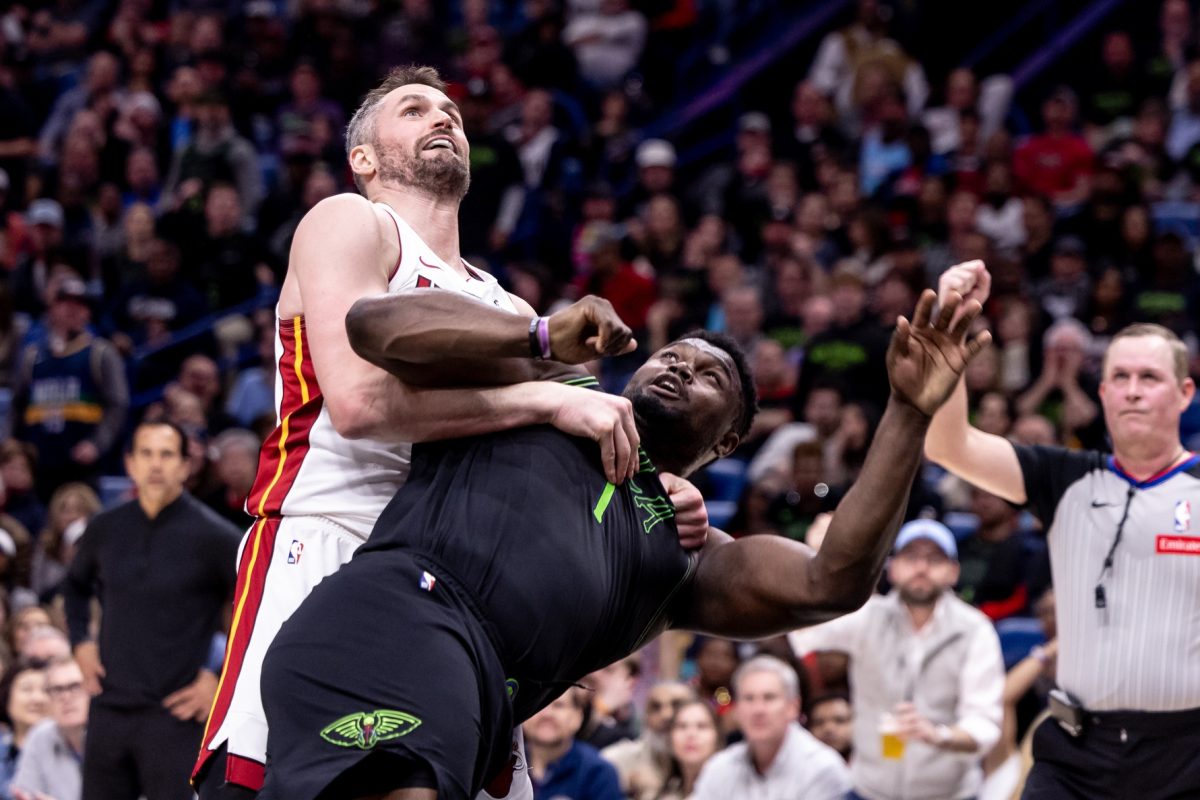 Featured image for "Zion Williamson Defends Kevin Love in Heat-Pelicans Brawl"