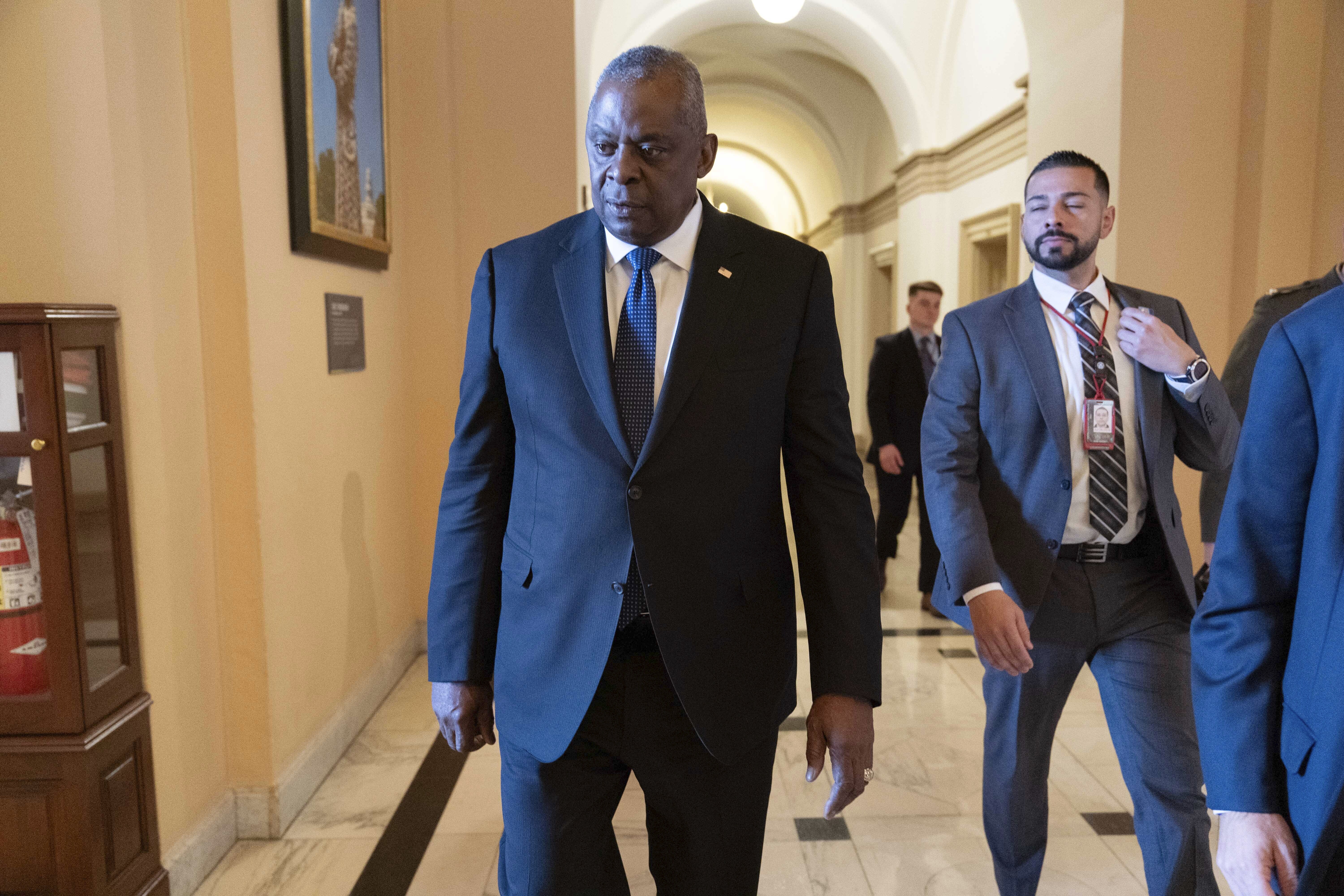 "Defense Secretary Austin Released from Hospital After 2-Week Stay"