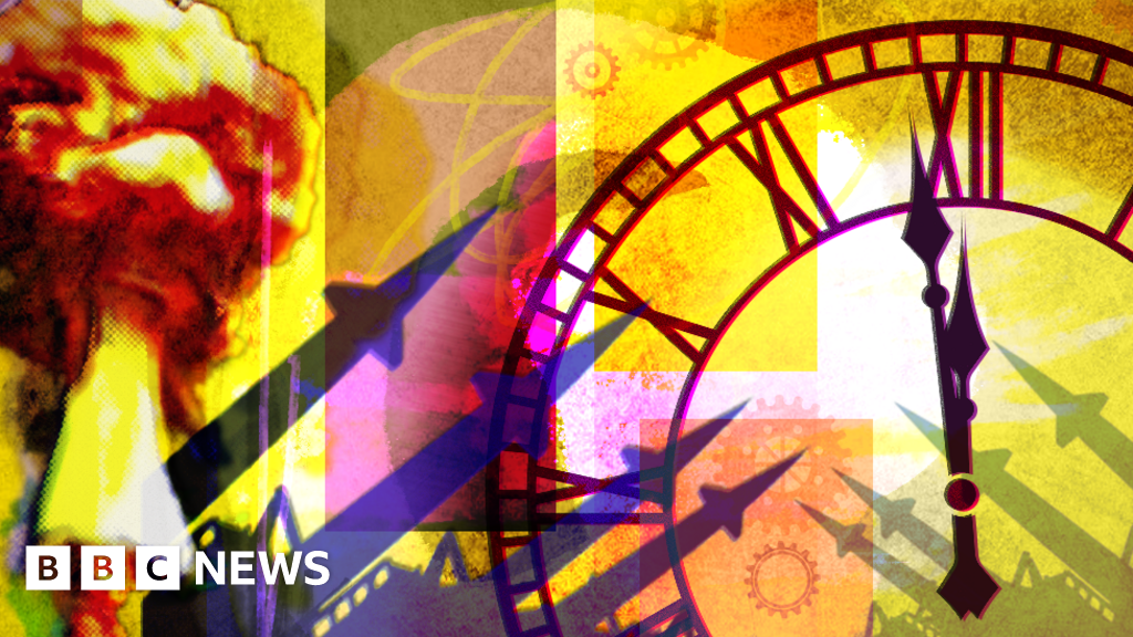 Featured image for "Doomsday Clock Holds at 90 Seconds to Midnight: Humanity's Peril"