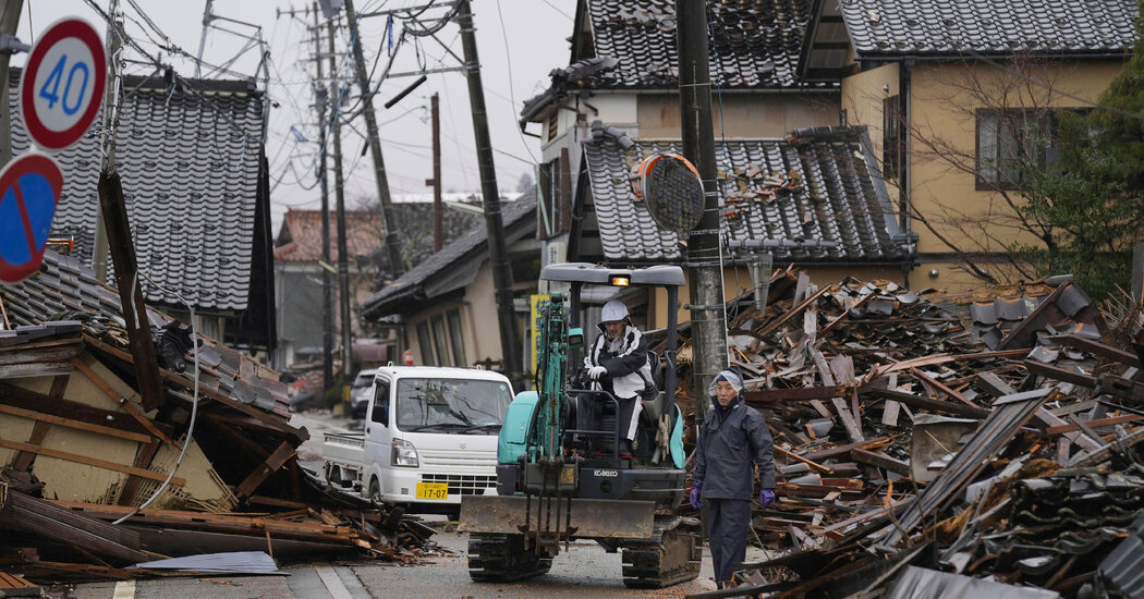 "Japan Earthquake Survivor in Her 90s Rescued After Five Days, Death Toll Rises"