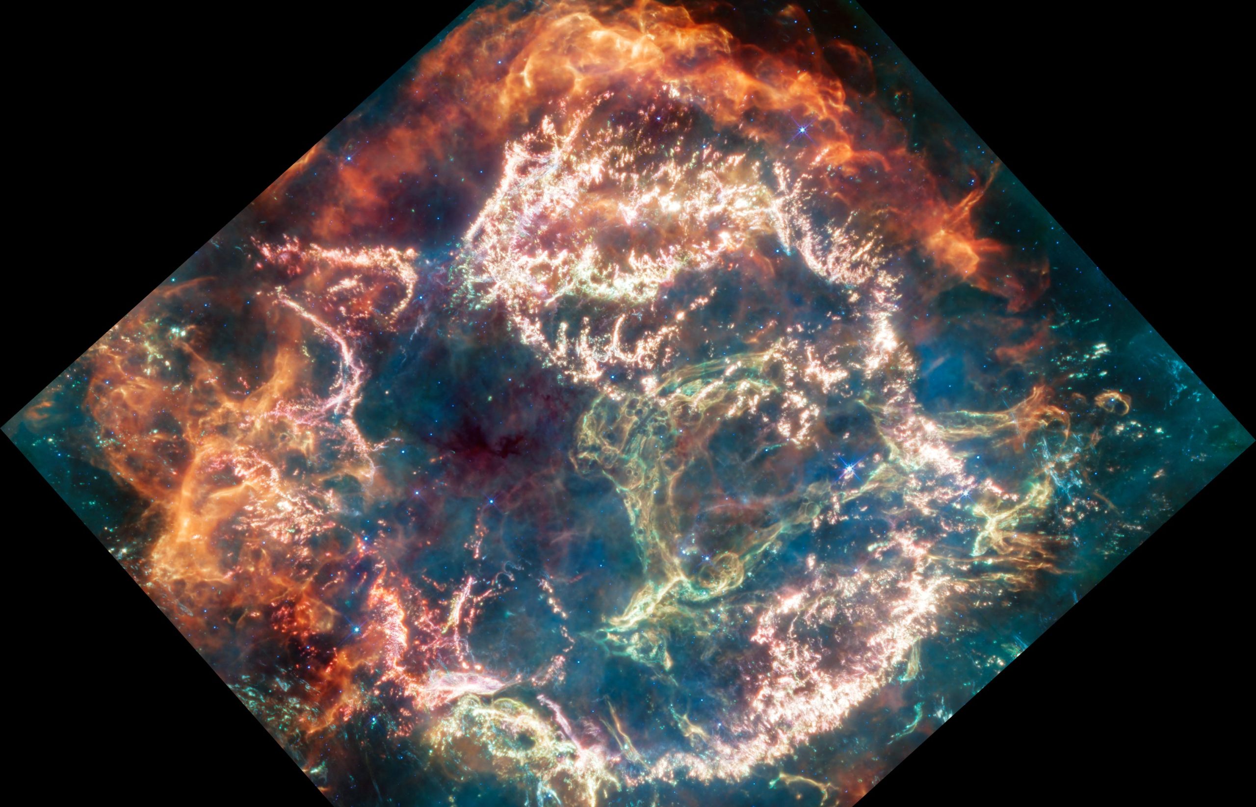 Unveiling Cosmic Explosions and Nebulas with James Webb Telescope