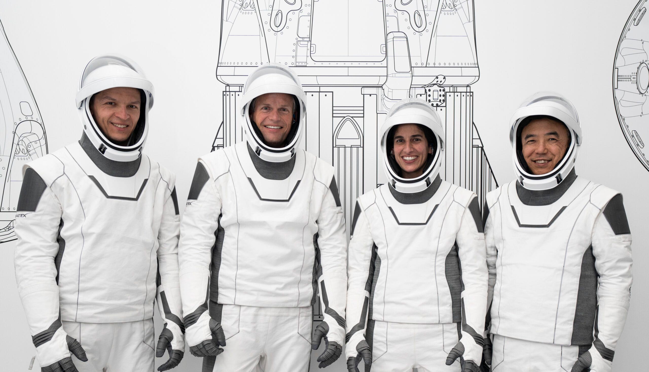Russian Cosmonaut Joins SpaceX Crew for Space Station Mission