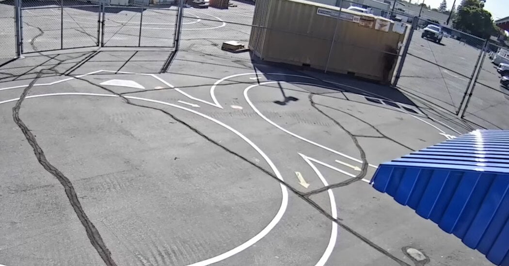 Featured image for Video Shows ICE Agents Allegedly Urinating on Pico Rivera School Grounds