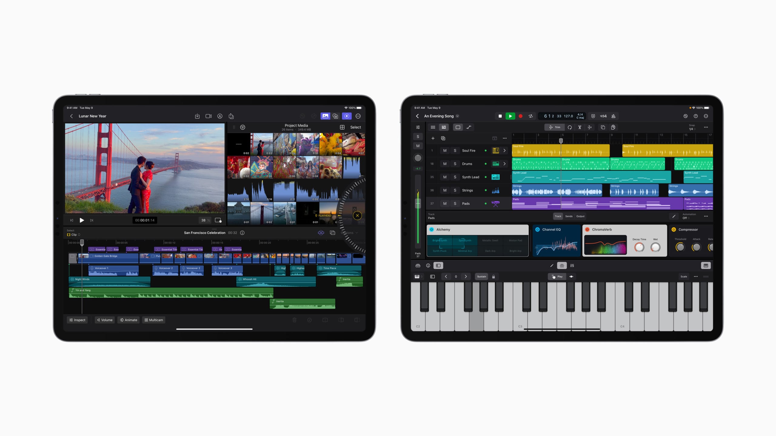 Featured image for "Apple brings Logic Pro and Final Cut Pro to iPad with subscription model"