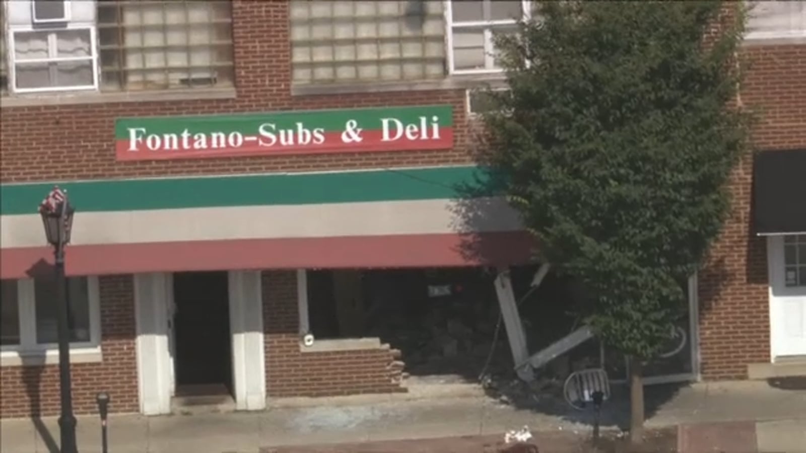 Multiple Injuries as Car Crashes into Fontano's Subs in Hinsdale