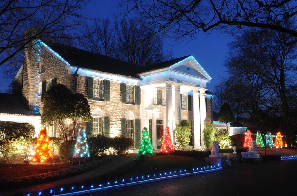 Featured image for "Exclusive: Elvis' Granddaughter Produces Live Holiday Music Special at Graceland"