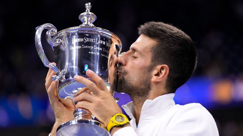 "Djokovic Clinches 24th Grand Slam Title, Pays Tribute to Kobe Bryant"