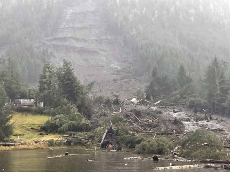 Tragic Alaska landslide claims four lives, leaves two children missing