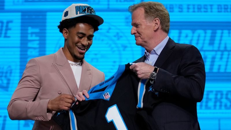 Bryce Young Goes First Overall to Carolina Panthers in 2023 NFL Draft