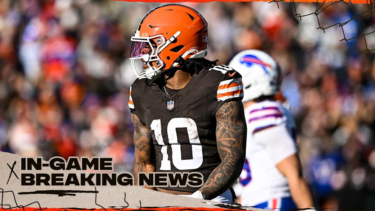 Featured image for Browns RB Quinshon Judkins Injured and Carted Off Against Bills