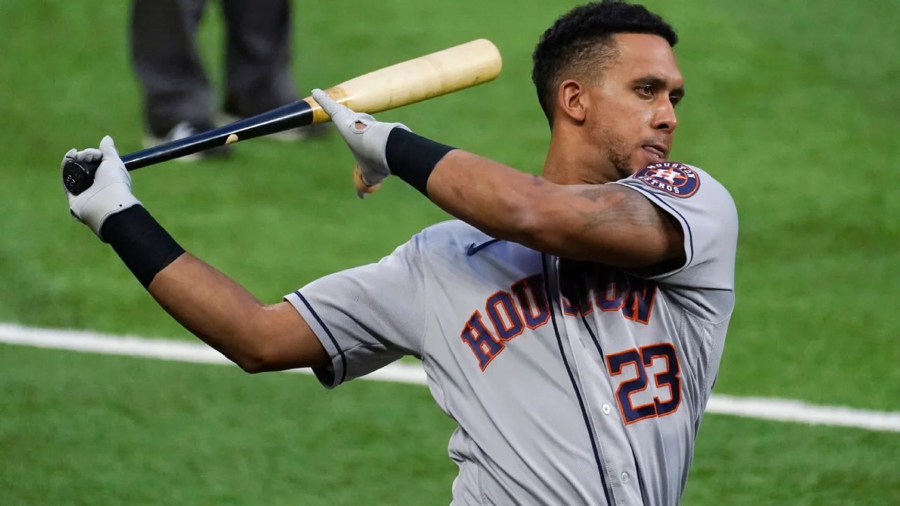 Astros Reinstate Michael Brantley from Injured List