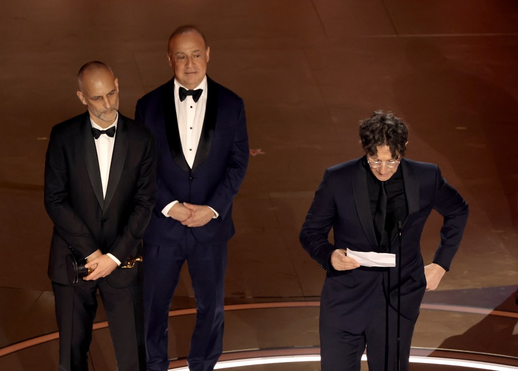 Featured image for "Controversy Surrounding Jonathan Glazer's Oscars Speech Sparks Debate Among Film Industry Insiders"