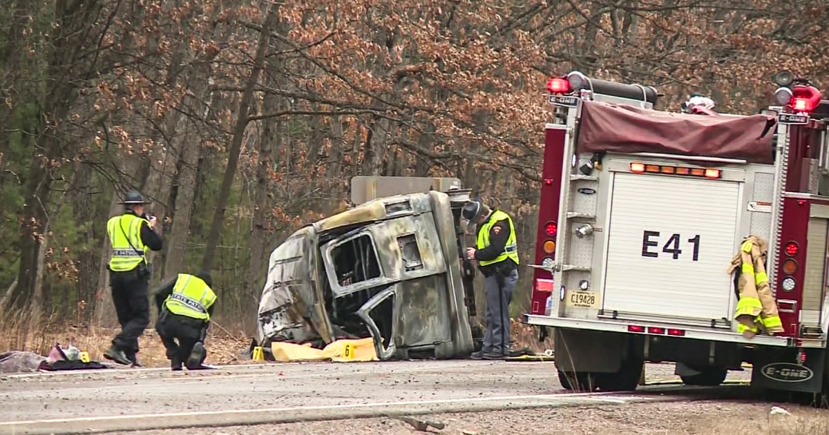 Featured image for "Fatal Collision: 9 Killed in Wisconsin Semi-Van Crash"