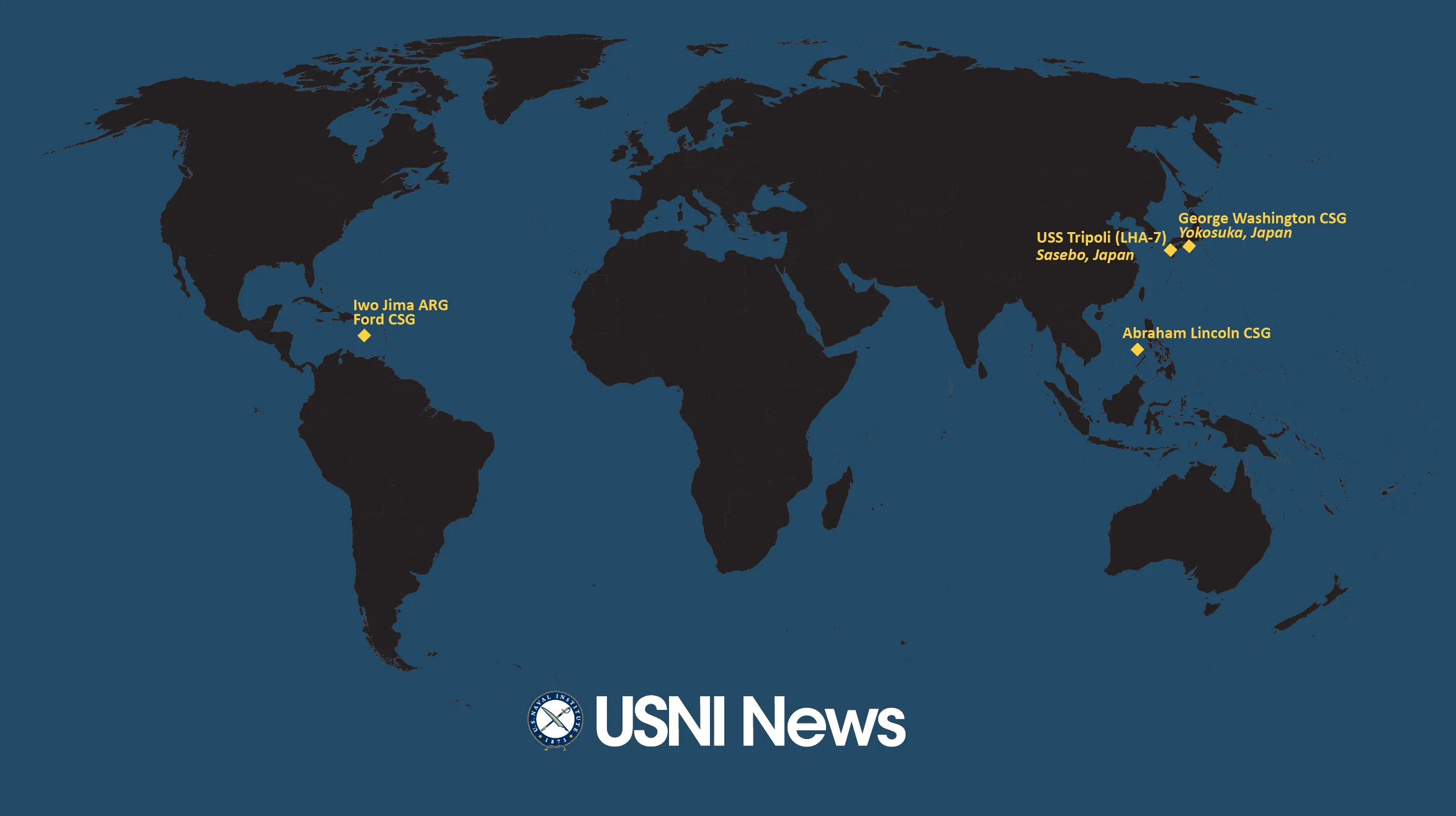 Featured image for USNI News Updates Fleet and Marine Status as of January 5, 2026