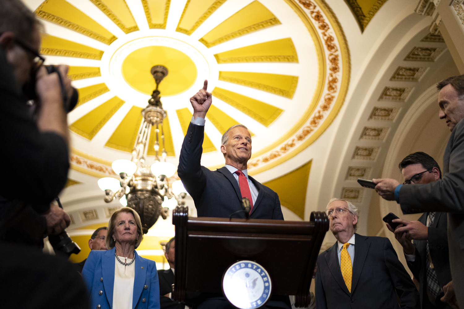 Featured image for Thune Elected GOP Senate Leader Amid Trump Era Dynamics