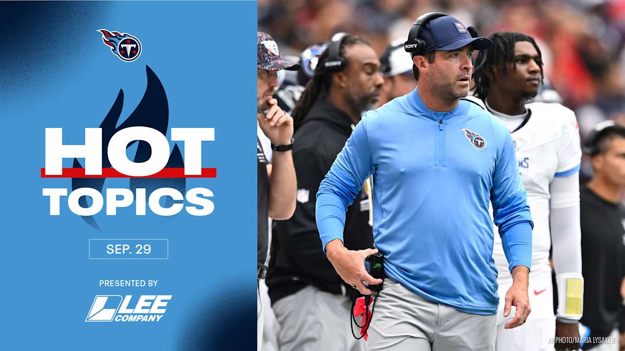 Highlights from Titans HC Brian Callahan's Monday Press Conference