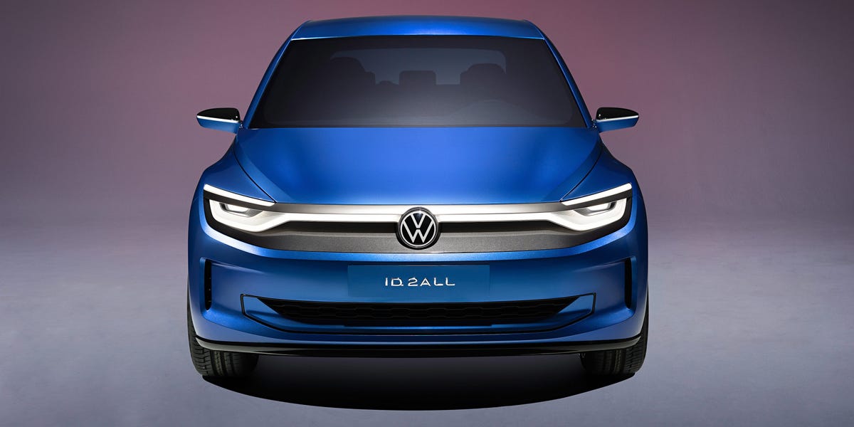 Featured image for Volkswagen unveils affordable electric car, outshines Tesla.