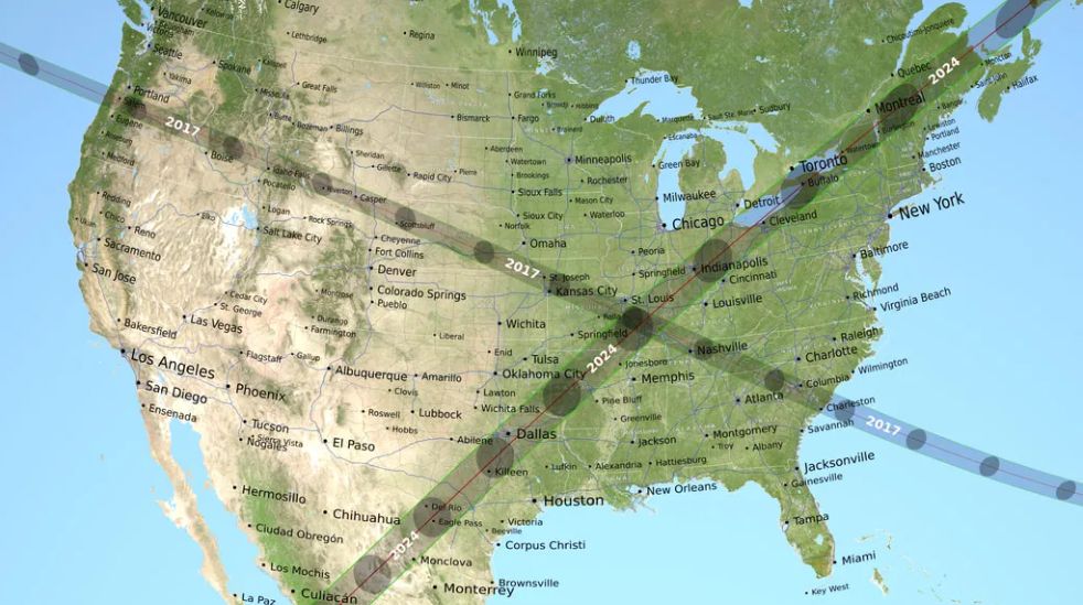 "2024 Total Solar Eclipse: Unique Viewing Opportunities and Differences from 2017"