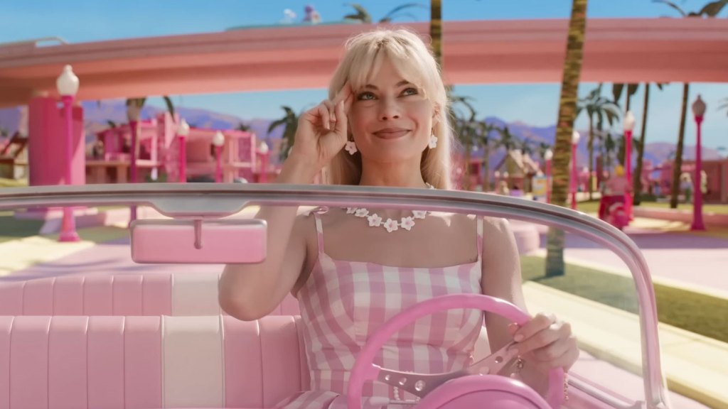 Margot Robbie and Ryan Gosling cause chaos in new Barbie trailer.