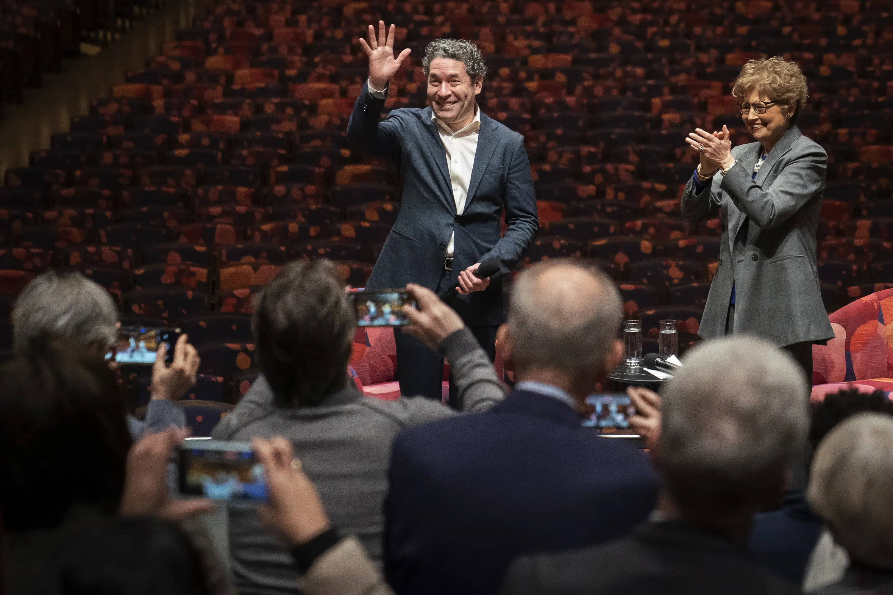 Featured image for Dudamel Receives Standing Ovation at NY Philharmonic Debut.