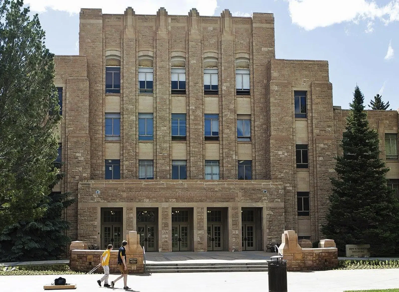 Transgender woman's membership in University of Wyoming sorority challenged in lawsuit.