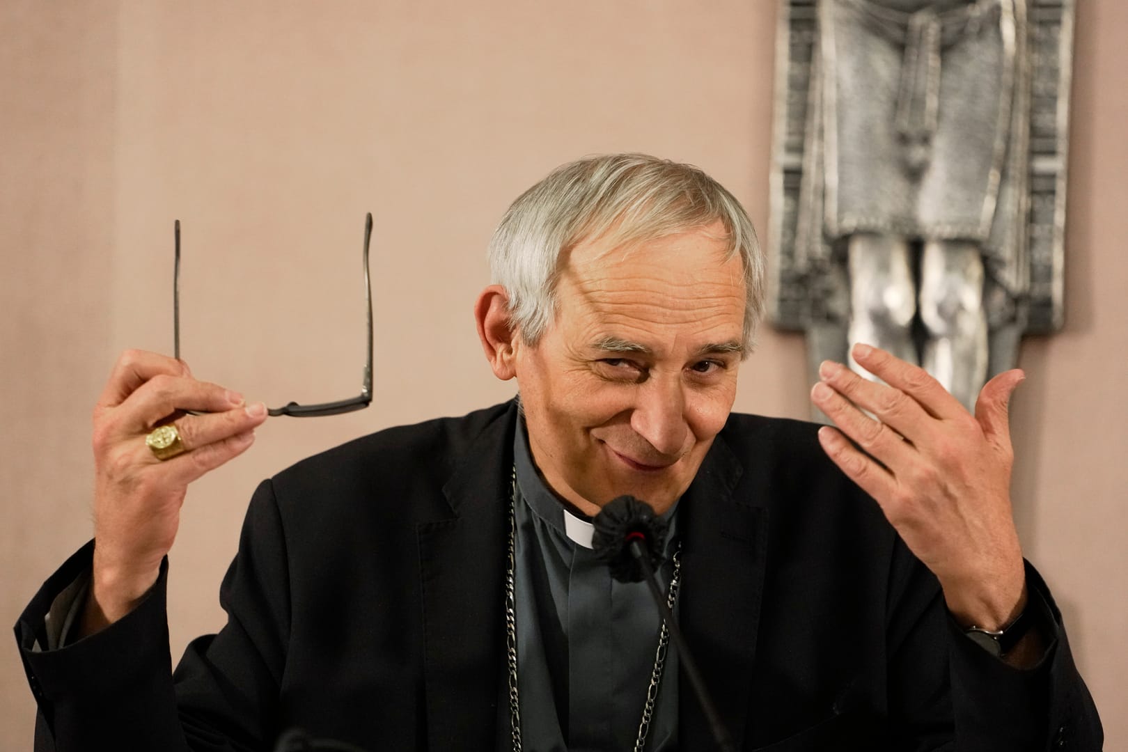Pope's envoy concludes Ukraine visit amidst Kyiv's firm stance on peace plan.