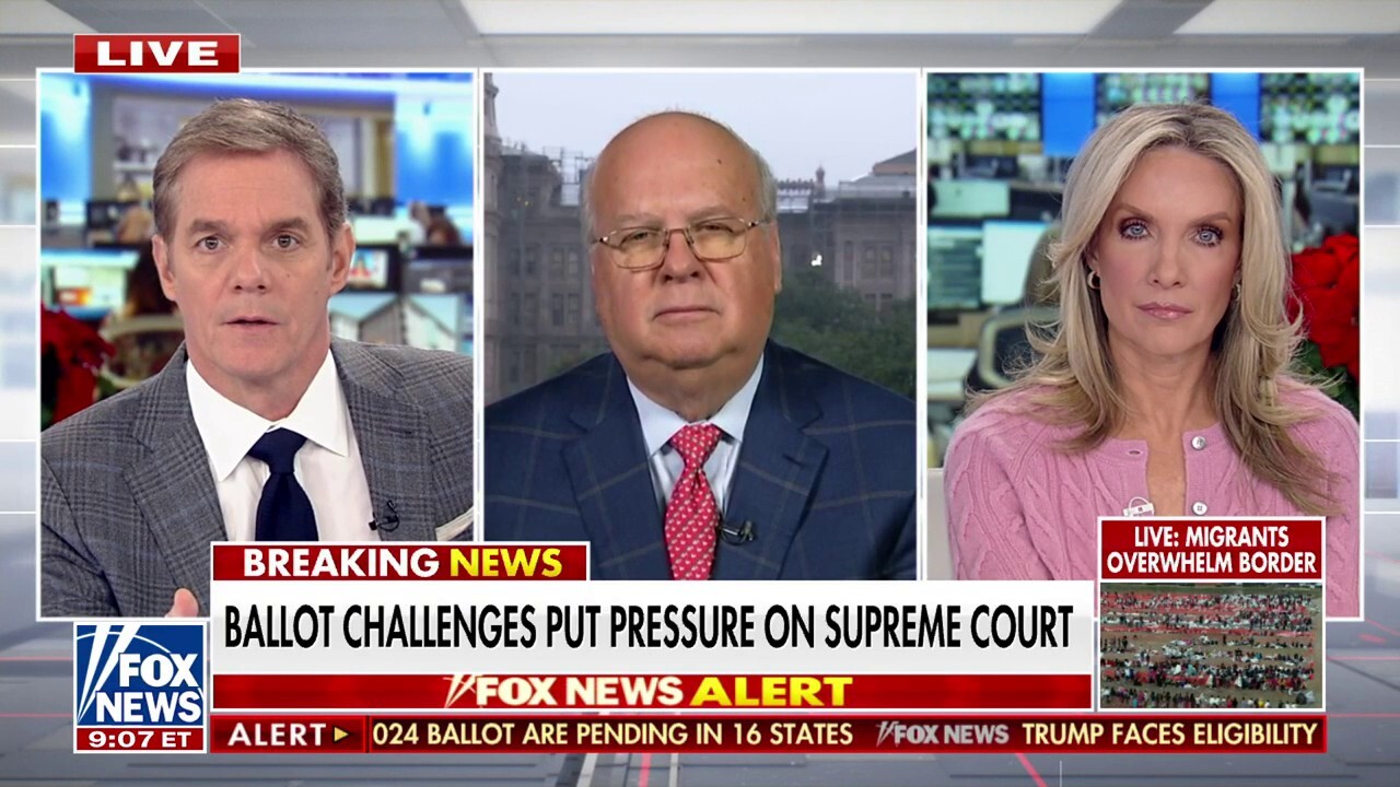 "Colorado Ballot Ban Boosts Trump's Victim Narrative, Says Karl Rove"