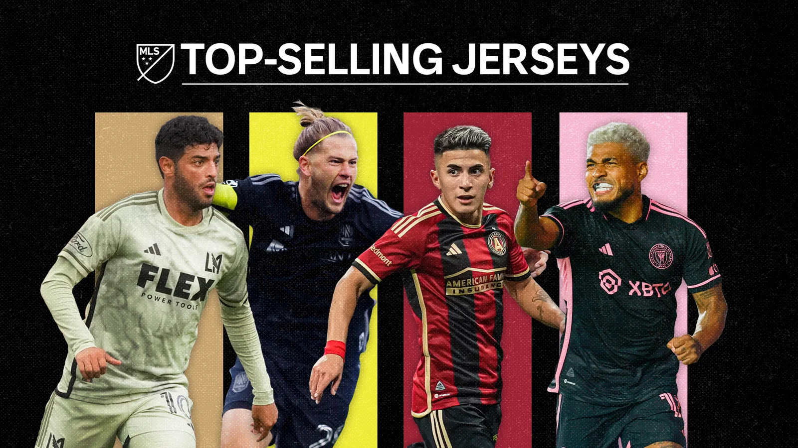 "MLS Jersey Sales: Vela, Hernandez, Torres, Russell, and Sounders Dominate Top 25 List"