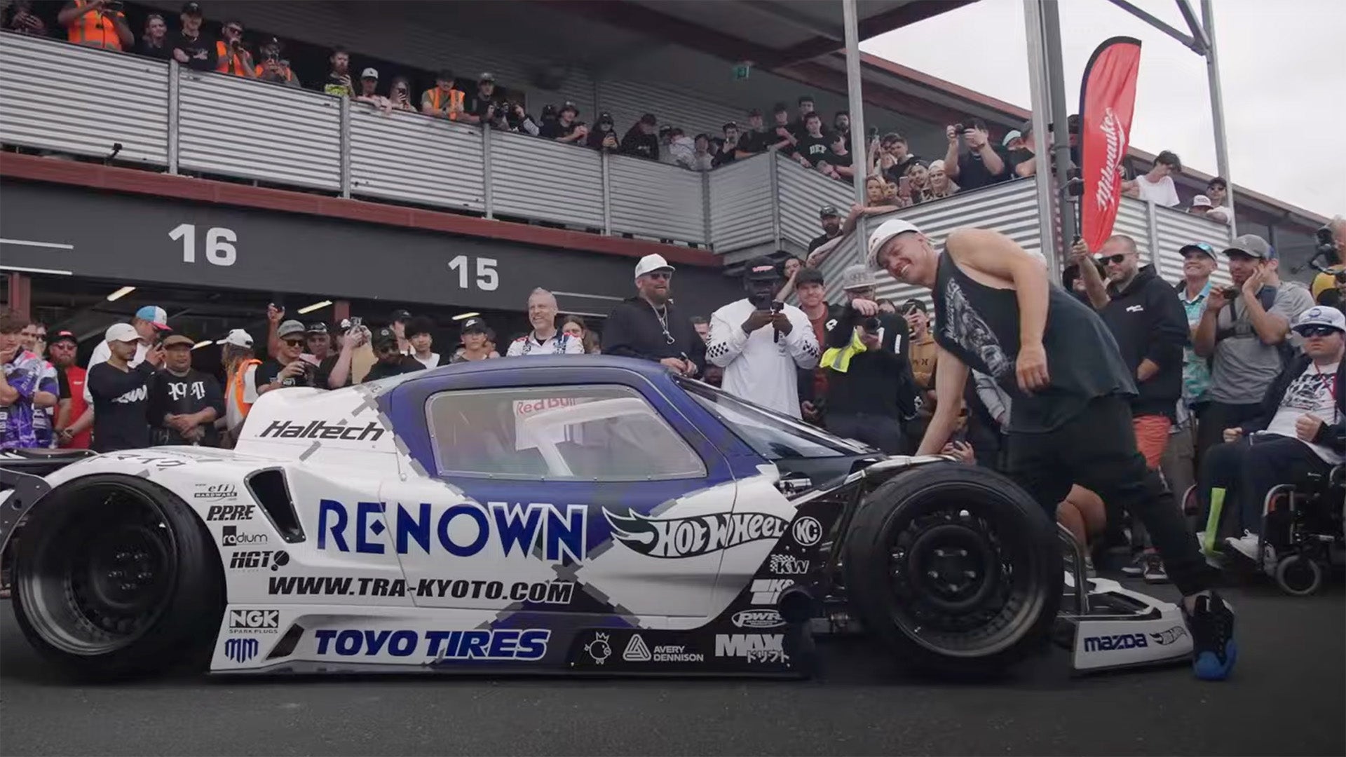 Featured image for "Drifter Mad Mike Unveils Mazda 787B Tribute with Revolutionary Five-Rotor Wankel Engine"