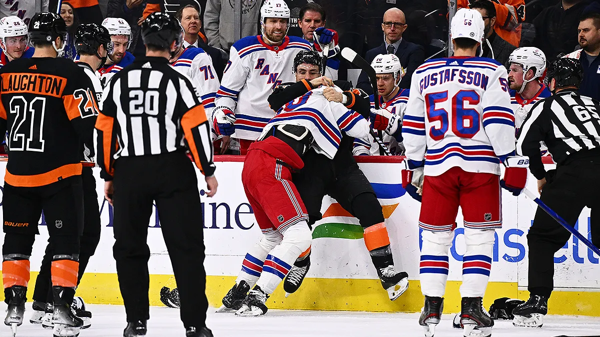 Featured image for Rangers Dominate Flyers in Black Friday Showdown