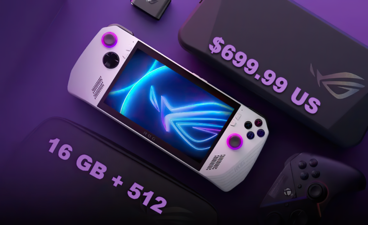 ASUS ROG Ally Handheld Console: A Genuine Steam Deck Competitor at $699.99?