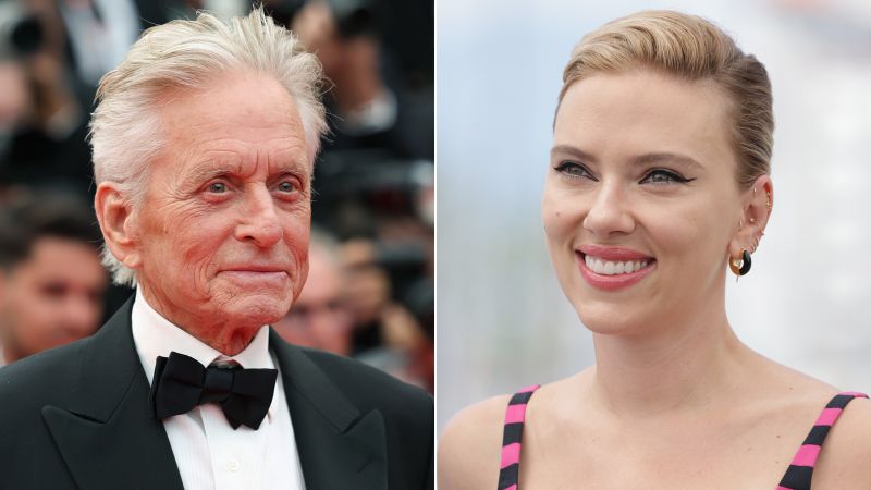 Featured image for "Michael Douglas Shocked to Discover Relation to Scarlett Johansson on 'Finding Your Roots'"