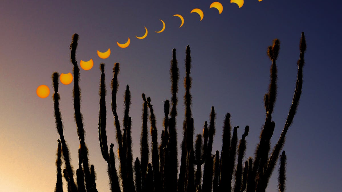 "Stunning Solar Eclipse Views Delight Western U.S. Residents"