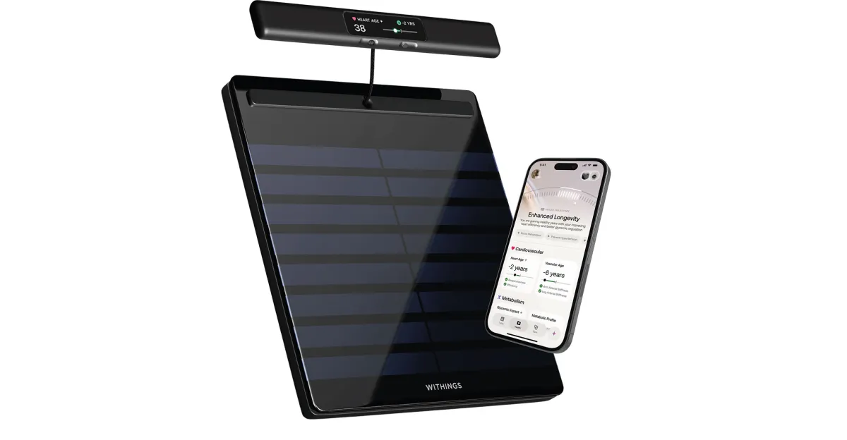 Featured image for Withings Launches Advanced Smart Scale for Longevity and Health Monitoring