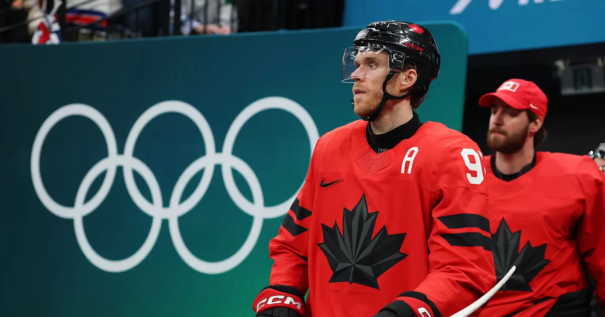 McDavid to captain Canada in Crosby-free Olympic semi vs Finland