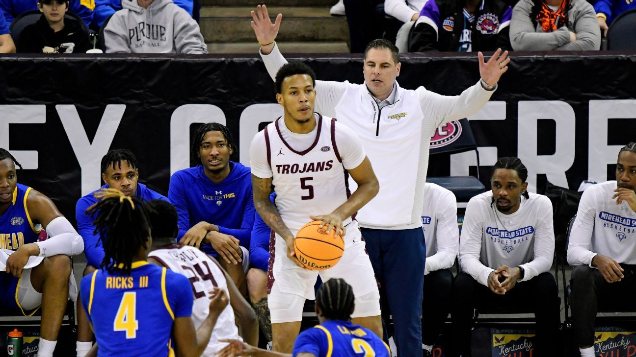 Featured image for "James Madison University Appoints Preston Spradlin as Men's Basketball Head Coach"