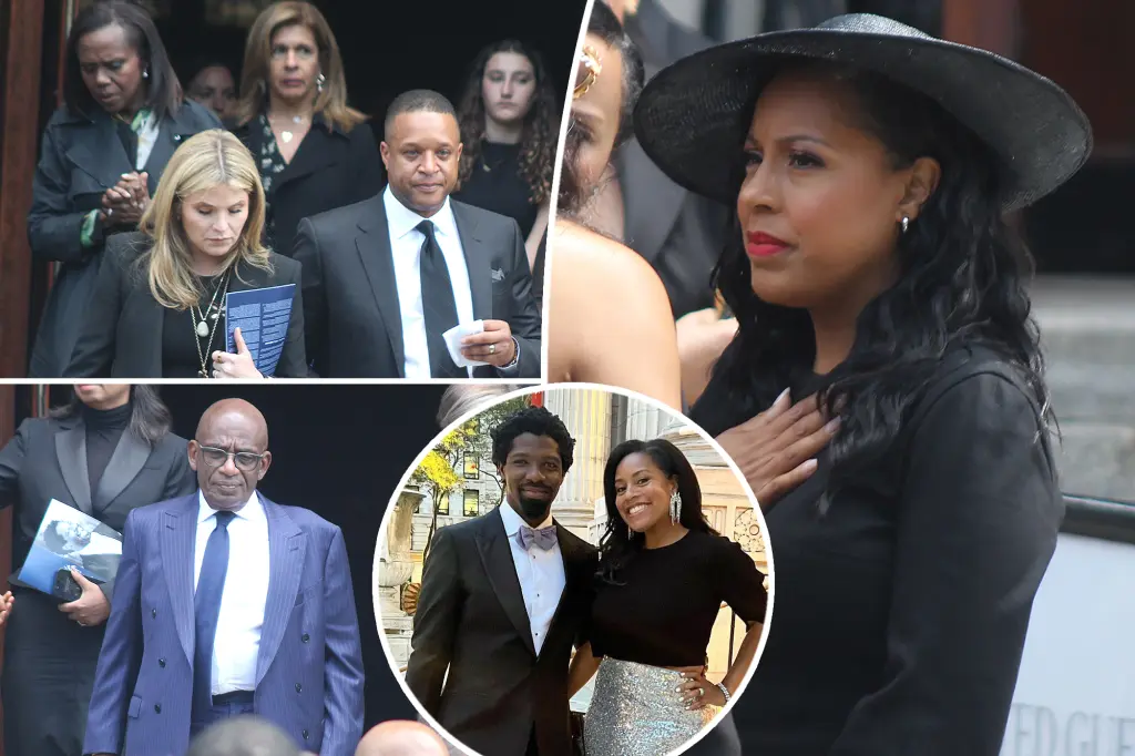 Featured image for 'Today' Co-Host Sheinelle Jones Mourns Husband Uche Ojeh at Funeral