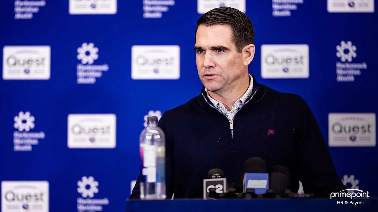 Featured image for Giants GM Joe Schoen Discusses Coaching Search and Future Goals