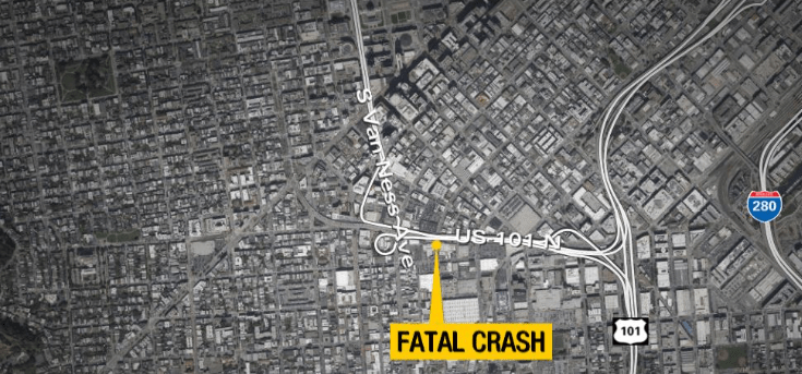 Fatal Pedestrian Crash in San Francisco Parking Lot