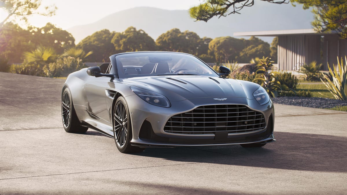 Featured image for "2024 Aston Martin DB12 Volante: A Stunning Convertible Beauty"