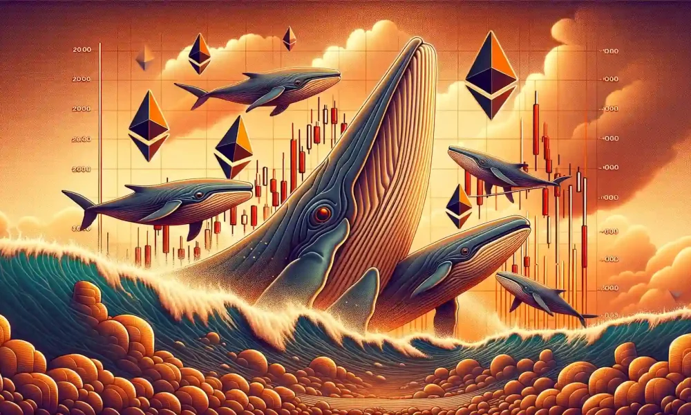 "Ethereum Whales: Impact on Market as Staked ETH Reaches Weekly High"