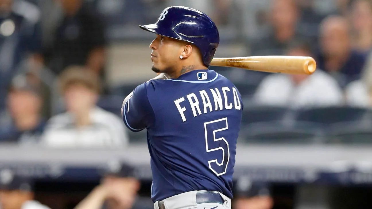 "Wander Franco Returns to Rays Lineup After Benching"